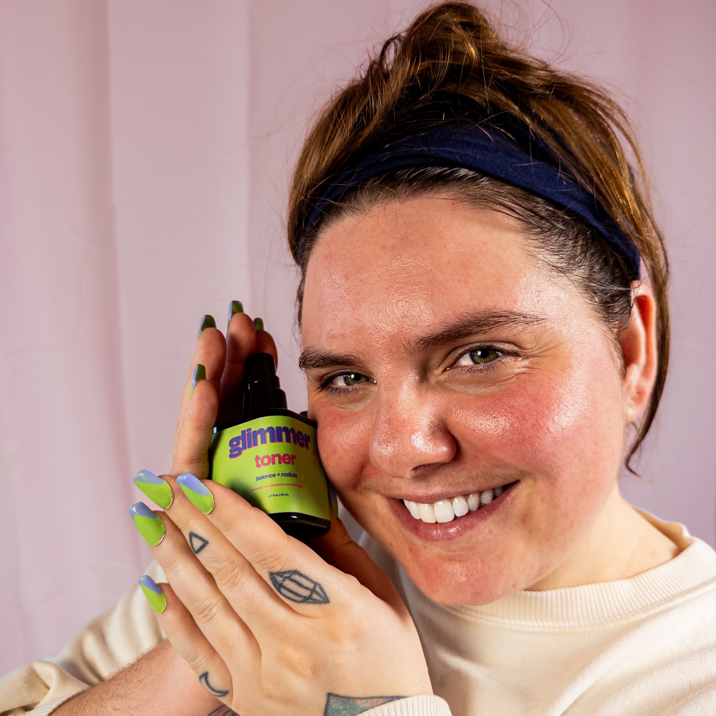 Glimmer Toner - Cloud Pink Beauty